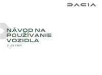 Dacia Duster - Navod na obsluhu SK 2024-2